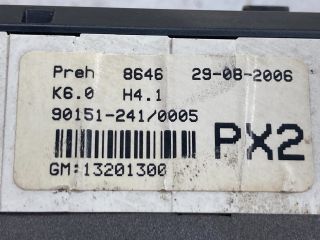 bontott OPEL ASTRA H Fűtéskapcsoló (manuális klímás)