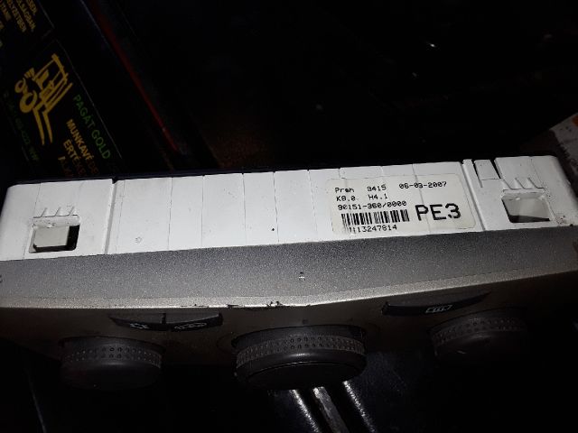 bontott OPEL ASTRA H Fűtéskapcsoló (manuális klímás)