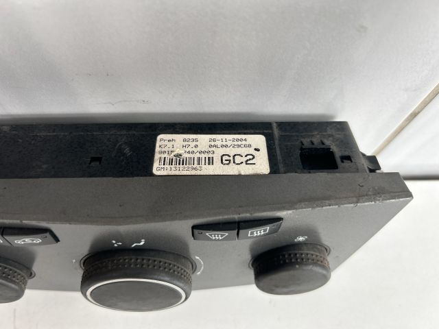 bontott OPEL ASTRA H Fűtéskapcsoló (manuális klímás)