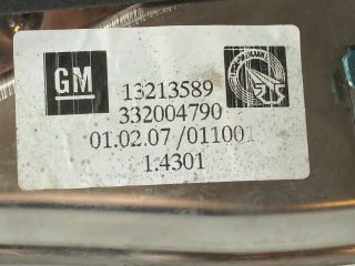 bontott OPEL ASTRA H Hátfal Burkolat