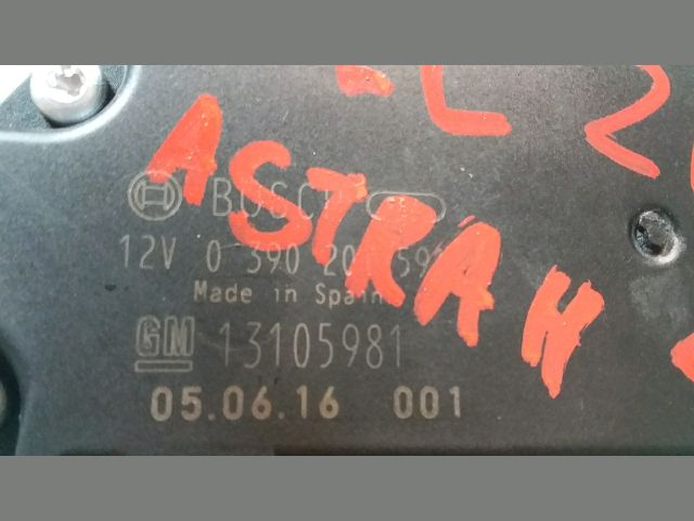 bontott OPEL ASTRA H Hátsó Ablaktörlő Motor