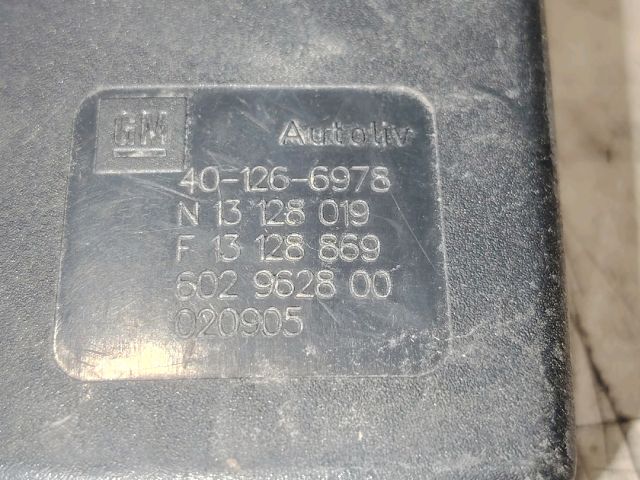 bontott OPEL ASTRA H Hátsó középső Biztonsági Öv Csat