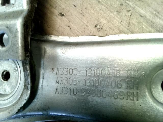 bontott OPEL ASTRA H Jobb első Ablakemelő Szerkezet (Elektromos)