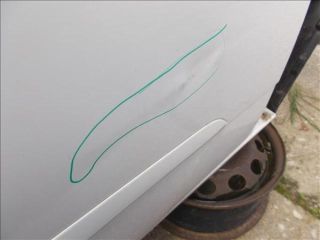 bontott OPEL ASTRA H Jobb első Ajtó (Üres lemez)