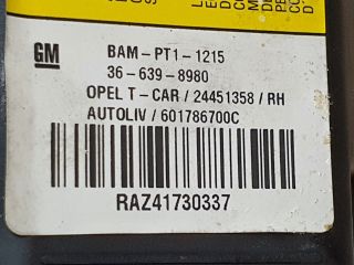 bontott OPEL ASTRA H Jobb első Függöny Légzsák