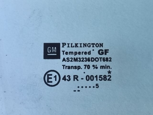 bontott OPEL ASTRA H Jobb hátsó Ablak