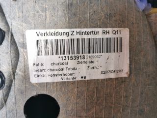 bontott OPEL ASTRA H Jobb hátsó Ajtó Kárpit