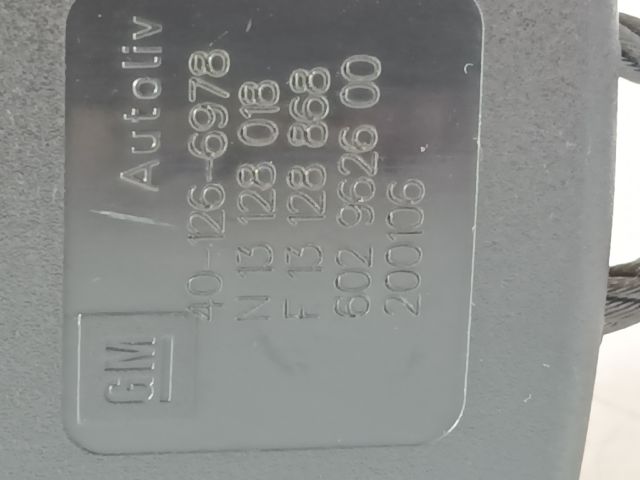 bontott OPEL ASTRA H Jobb hátsó Biztonsági Öv Csat