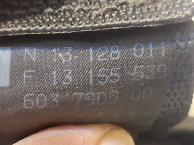 bontott OPEL ASTRA H Jobb hátsó Biztonsági Öv