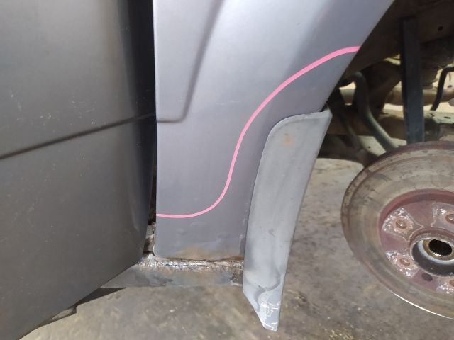 bontott OPEL ASTRA H Jobb hátsó Dobbetét (Kerékjárati, Műanyag)