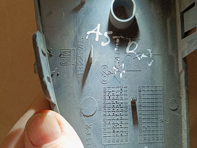 bontott OPEL ASTRA H Jobb Ködlámpa Rács