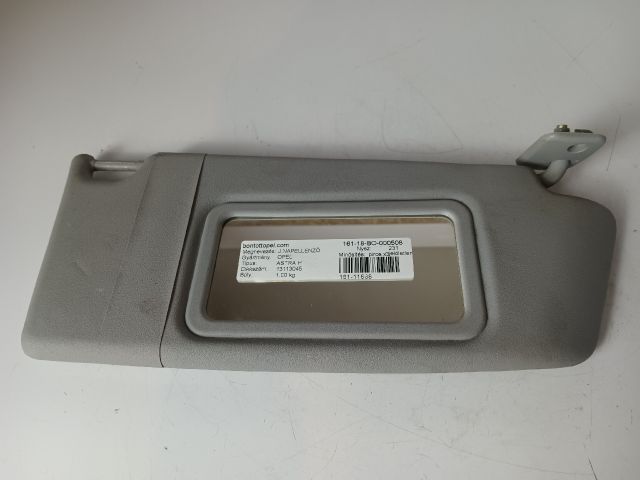 bontott OPEL ASTRA H Jobb Napellenző