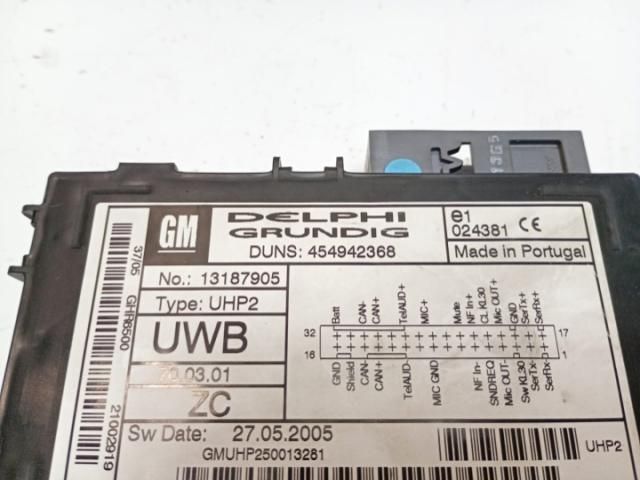 bontott OPEL ASTRA H Komfort Elektronika