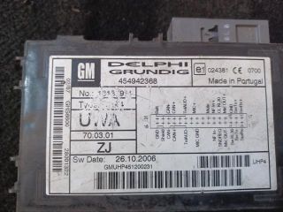 bontott OPEL ASTRA H Komfort Elektronika