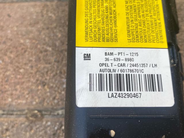 bontott OPEL ASTRA H Komplett Légzsák Szett