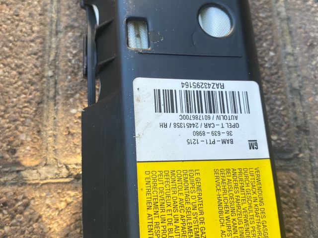 bontott OPEL ASTRA H Komplett Légzsák Szett