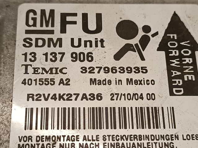 bontott OPEL ASTRA H Légzsák Elektronika