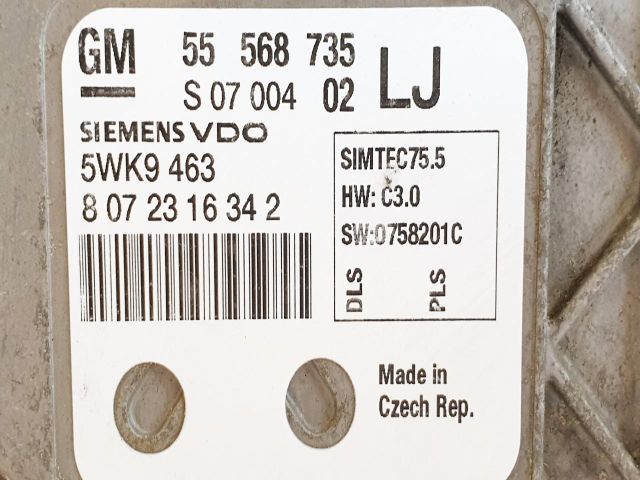 bontott OPEL ASTRA H Motorvezérlő