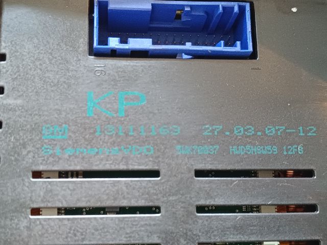 bontott OPEL ASTRA H Multifunkciós Kijelző