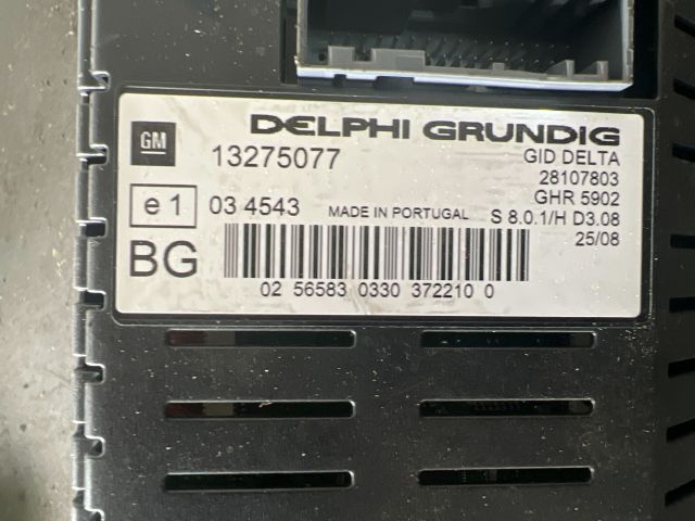 bontott OPEL ASTRA H Multifunkciós Kijelző