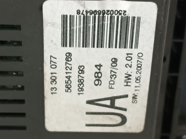 bontott OPEL ASTRA H Multifunkciós Kijelző