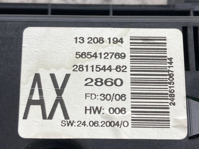 bontott OPEL ASTRA H Multifunkciós Kijelző