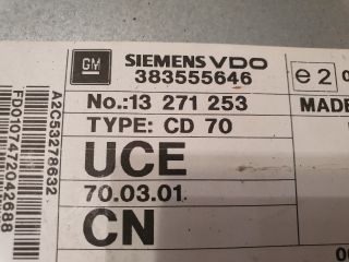 bontott OPEL ASTRA H Navigációs Fejegység