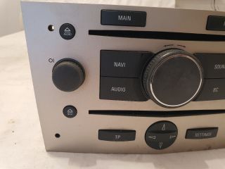 bontott OPEL ASTRA H Navigációs Fejegység