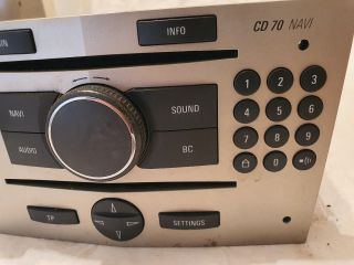 bontott OPEL ASTRA H Navigációs Fejegység