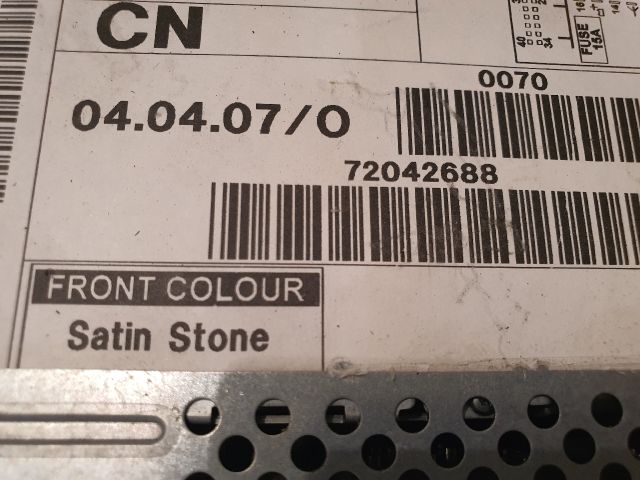 bontott OPEL ASTRA H Navigációs Fejegység