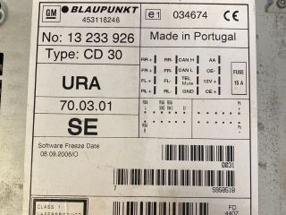 bontott OPEL ASTRA H Rádió / CD