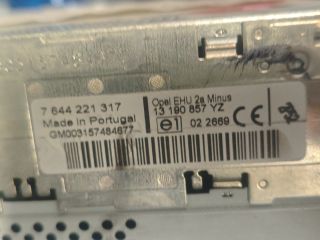 bontott OPEL ASTRA H Rádió / CD