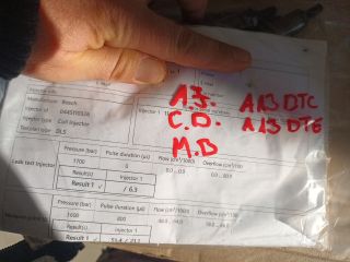 bontott OPEL ASTRA J Porlasztó (1 db)