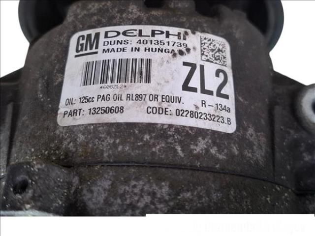 bontott OPEL ASTRA J Klímakompresszor