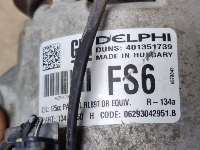 bontott OPEL ASTRA J Klímakompresszor