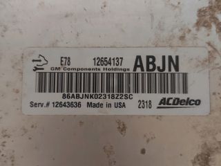 bontott OPEL ASTRA J Motorvezérlő