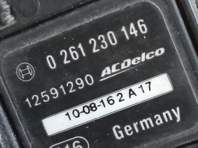 bontott OPEL ASTRA J Szívócső Nyomásérzékelő