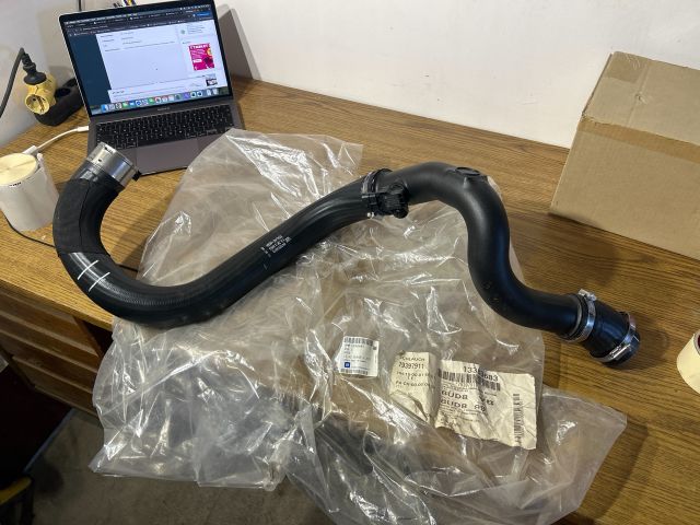 bontott OPEL ASTRA J Turbócső