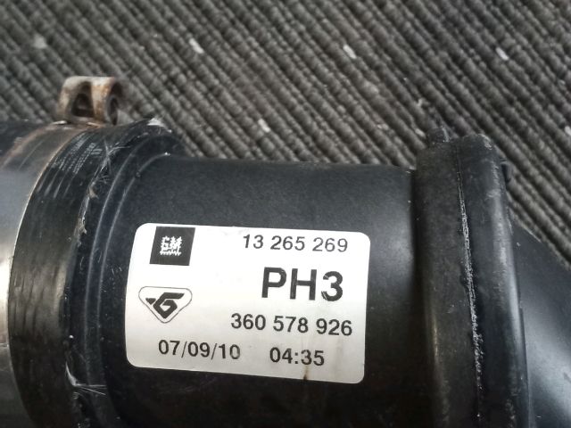 bontott OPEL ASTRA J Turbócső