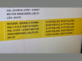 bontott OPEL ASTRA J Kilométeróra