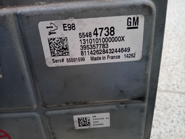 bontott OPEL ASTRA J Motorvezérlő