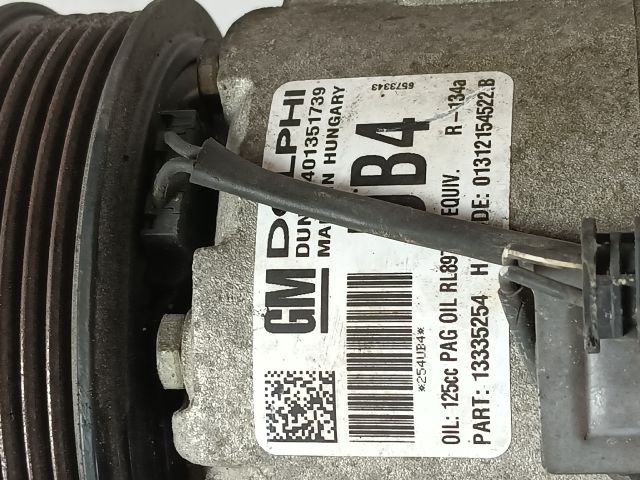 bontott OPEL ASTRA J Klímakompresszor
