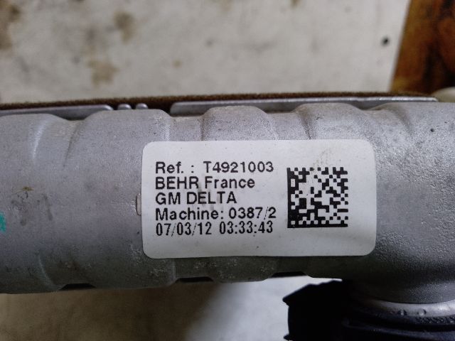 bontott OPEL ASTRA J Fűtőradiátor