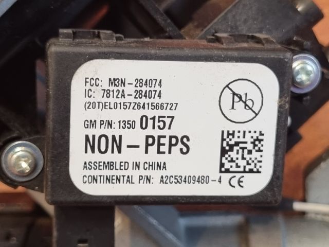 bontott OPEL ASTRA J Gyújtáskapcsoló Házzal