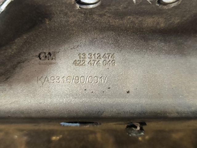 bontott OPEL ASTRA J Homlokfal (Üres lemez)