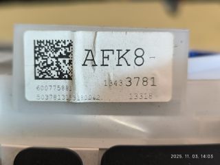 bontott OPEL ASTRA J Kilométeróra