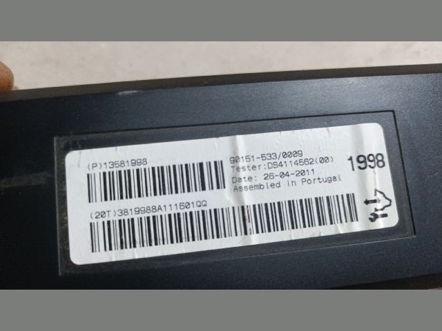 bontott OPEL ASTRA J Klíma Relé