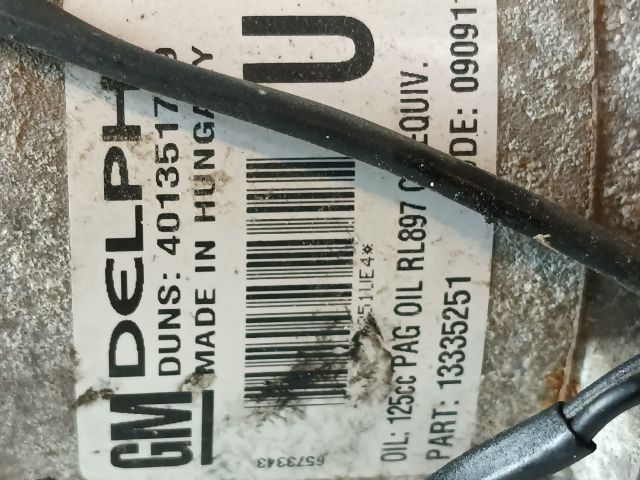 bontott OPEL ASTRA J Klímakompresszor