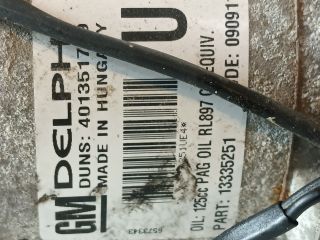 bontott OPEL ASTRA J Klímakompresszor