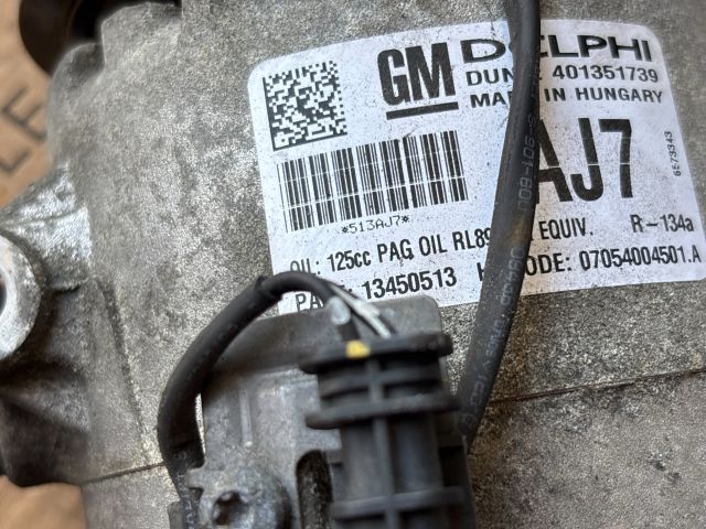 bontott OPEL ASTRA J Klímakompresszor